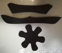 8 Внутренние прокладки с внутренними прокладками из хлопчатобумажной панели из 8 -го пластикового стального шлема можно положить в шляпу, чтобы отрегулировать шляпу