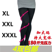 Mùa xuân và mùa thu quần legging dày 120D cộng với phân bón XL nhung chống móc lụa siêu trong suốt không được thêm vào