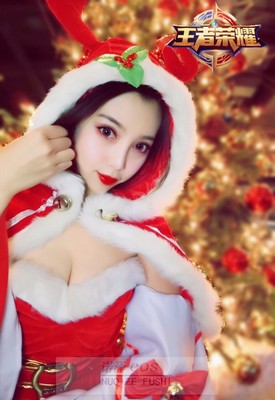 taobao agent Spot Cosplay King Glory COS Master Diao Chan Diao Chan Christmas Song Skin