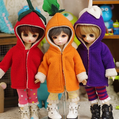 taobao agent AMORS baby clothes YOSD clothes 6 -point BJD coat winter coat [fruit and vegetable series] spot