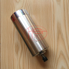 Шпиндель 主轴电机 80直径1.5kw水冷主轴/er11/7002轴承 220v 雕刻机配件