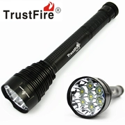 TrustFire ống ánh sáng mạnh TR J18 phiêu lưu tìm kiếm và cứu hộ đèn LED nhập khẩu đèn chiếu sáng ngoài trời T6
