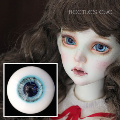 taobao agent 【Beetles】BJD baby with handmade glass eyeball ice blue H-25