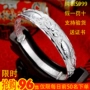 Lao Feng Xiang và xác thực s999 sterling bạc vòng đeo tay nữ để gửi mẹ cũ bạc vòng đeo tay đẩy và kéo đơn giản vài vòng đeo tay vòng tỳ hưu vàng