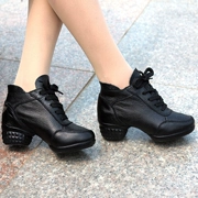 Giày khiêu vũ Burke Square Giày nữ thấp để giúp giày nữ tăng thể thao đế mềm thể thao - Khiêu vũ / Thể dục nhịp điệu / Thể dục dụng cụ