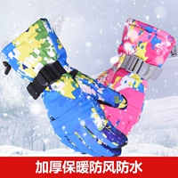 Зимний лыжный костюм подходит для мужчин и женщин, ветрозащитные водонепроницаемые удерживающие тепло дышащие спортивные альпинистские перчатки