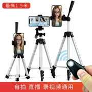 Điện thoại di động lười biếng bracket clip head phụ kiện phổ tablet máy tính tripod kép đa-máy ảnh sống cố định chụp