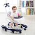 Trẻ sơ sinh và trẻ em bắt đầu bé chập chững biết đi có thể ngồi 6-18 tháng đa chức năng chống rollover gấp con học tập Xe đẩy / Đi bộ