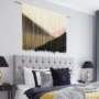 Laso phong cách Bắc Âu dệt tay thảm trang trí, phòng ngủ màu bức tranh nền sofa trang trí phòng mô hình khách sạn - Tapestry thảm trang trí tường