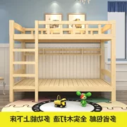 Lưu trữ nền kinh tế nam rắn gỗ kết hợp giường có được ra khỏi giường bunk bed giường đôi kệ sách đồ nội thất dân cư giường