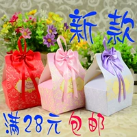 Привет Sugar Box Wedding Products 2019 Творческий брак Европейский сахарная коробка капитал возвратный пакет обрядов