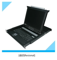 Ruixun Resional AL1916 19LCD 16 -PORT USB 1U RACK KVM Переключатель