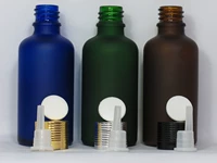 Xách tay tinh dầu sub-chai frosted glass mỹ phẩm sub-gói nhỏ rỗng chai hương liệu thiết bị nhôm bìa 100 ml tinh dầu thiên nhiên