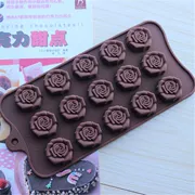 DIY Chocolate Khuôn Thực phẩm Lớp Silicone Rose Sôcôla Khuôn Xà phòng Handmade Khuôn Jelly Pudding Khuôn