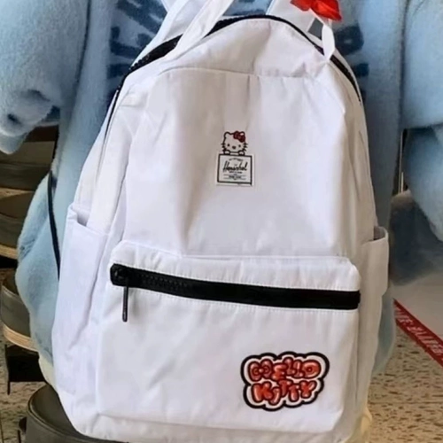 Hello kitty, ранец, брендовая сумка через плечо, рюкзак, в корейском стиле