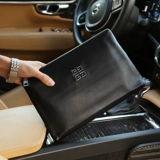 Маленькая сумка клатч, вместительная и большая сумка с петлей на руку, бумажник, Гонконг, коллекция 2023, из натуральной кожи