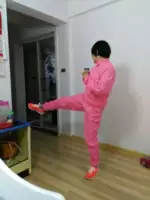 Установить розовые плотные ноги 70 раз сильный пот