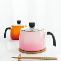 Jiashi Kitchen горячий молочный горшок для приготовления лапши, кастрюля с антипригарным покрытием, молочный горшок, кастрюля для лапши быстрого приготовления, мини-кастрюля для супа, газовая индукционная плита, универсальная