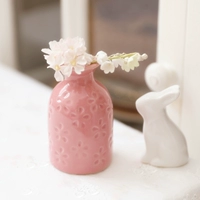 Ретро глина в форме цветка, кролик, украшение, реквизит, маленькая вазочка