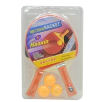 Haoxin bóng bàn vợt dán nhựa bảng tennis ban hai mặt bắn đồ chơi vợt Wanhui Cửa Hàng Bách Hóa quả bóng bàn tốt nhất