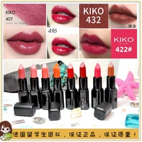 4 Kiko son dưỡng môi dì đậu dựa trên son môi màu clarinet Summer 407.414.416.432 chẵn lẻ thay thế - Son môi son màu đỏ mận