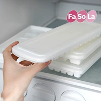 Nhật Bản FaSoLa nhà sản xuất nước đá chính hãng rượu uống nước đá hộp khuôn hộp đá với nắp khay đá - Tự làm khuôn nướng khuôn bánh nhúng