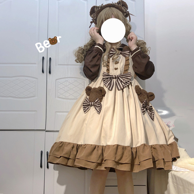 taobao agent Genuine demi-season spring slip dress, Lolita style, Lolita Jsk, cosplay