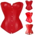 Da tòa corset nữ cơ thể đồ lót cơ thể điêu khắc vest vest phù hợp với bà mẹ bụng đai corset làm đẹp trở lại - Đai giảm béo quần ren cạp cao Đai giảm béo