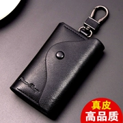 Người đàn ông da chìa khóa xe túi đa chức năng thực tế da túi chìa khóa có thể được chèn vào thẻ eo khóa túi chìa khóa công suất lớn