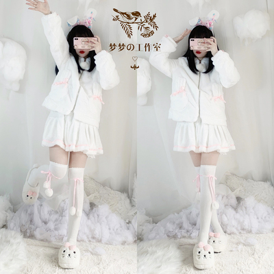 taobao agent Genuine design cute warm universal rabbit, jacket