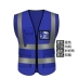 Áo phản quang an toàn kỹ thuật xây dựng vest đi đêm vệ sinh giao thông Meituan áo khoác tùy chỉnh miễn phí vận chuyển in ấn áo gile công trường 