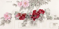 Живопись Гонги Бай - Пейонская китайская живопись живопись цветочная птица живопись гостиной картины картины Рабочие работы*