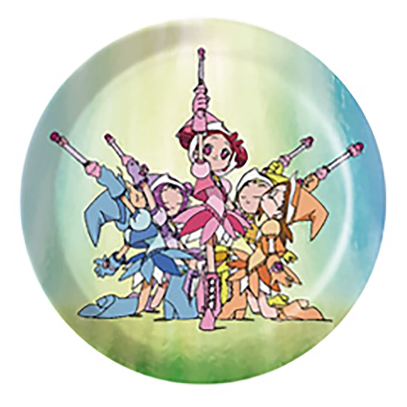 [Spot] Bandai Gacha Little Witch Doremi Ganca Reward 2 Flying Bird Peach Hand Playing Decoration