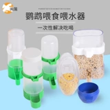 [大号鸟用自动饮水器 鸟饲料喂食器下料器鹦鹉八哥鹩哥鸟用品用具]