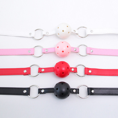 【蛋壳实验室】皮革口球 也可以作为项圈直径4.5cm配饰-淘宝网