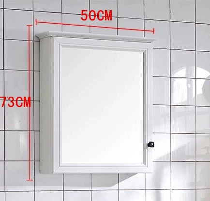 Gương vệ sinh chống nước lưu trữ gương tủ phòng tắm gương phòng tắm tủ gương trang điểm phòng tắm kệ gương treo tường tủ gương thông minh tủ gương gắn tường 