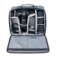Máy ảnh liner SLR phụ kiện kỹ thuật số túi lưu trữ vai túi máy ảnh đa chức năng nhiếp ảnh trường hợp xe đẩy túi lót balo caden