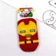 Hàn Quốc chính hãng Marvel DC cotton siêu anh hùng vớ cotton trẻ em vớ trẻ em siêu nhân đội - Vớ