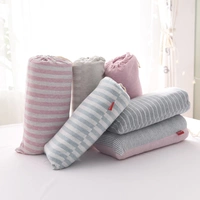 Chất lượng tốt dệt kim cotton du lịch bẩn túi ngủ cầm tay cotton người lớn tấm du lịch ngủ khách sạn chống bẩn chăn túi ngủ cho bé