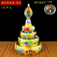 Тибетская буддийская тантра Тантра Мантай Манда Семь драгоценных камней Мандар Мандарин Мандала
