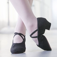 Тканевые шнурки, детская танцующая обувь для тренировок, мягкая подошва