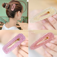 Chủ sở hữu chất lượng siêu tốt khuyên dùng kẹp tóc vịt Hàn Quốc clip bangs bên đầy sao clip phụ kiện tóc - Phụ kiện tóc trâm cài cổ trang