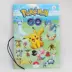 Pokemon Go Pokemon Pikachu Hộ chiếu Case Case Tài liệu du lịch Bìa Cartoon Bag Passport Passport túi đeo chéo nữ mini Túi thông tin xác thực