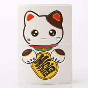 Lucky Cat Hộ chiếu Bộ phim hoạt hình Du lịch Tài liệu Thẻ Đặt Hộ chiếu Không thấm nước Đa năng Túi hộ chiếu