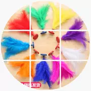 Màu sắc lông bọ cạp trò chơi trẻ em đặc biệt croquet hoa người lớn 毽 lông thể dục yak gân kết thúc đá bọ cạp - Các môn thể thao cầu lông / Diabolo / dân gian