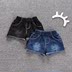 Bé quần áo trẻ em bé quần short denim nữ mùa hè ăn mặc 1-3 tuổi Hàn Quốc phiên bản của bé bông quần âu căng quần nóng Quần