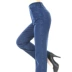 Mùa xuân và mùa thu mùa hè phần mỏng trung và cũ tuổi phụ nữ cao eo stretch kích thước lớn loose jeans thẳng trung niên mẹ giải trí quần jean lưng cao qua rốn Quần jean
