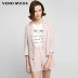 Vero Moda chất liệu linen bảy điểm tay áo phù hợp với áo khoác quần áo của phụ nữ | 317208515 đồ nữ đẹp Business Suit