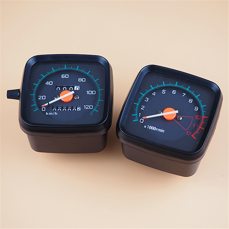 Miễn phí vận chuyển GS125 xe máy cụ thích hợp cho Qingqi cũ Suzuki dao đo dặm điện tử đo tốc độ phụ kiện dây công tơ mét xe máy đồng hồ sirius điện tử