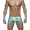 Quần bơi nam tam giác bơi quần bơi chuyên nghiệp đào tạo quần thời trang gợi cảm nhanh khô người lớn thoải mái in quần short boxer - Nam bơi đầm